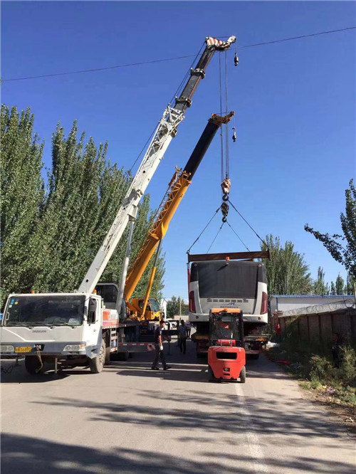 顺城区港口集装箱搬运案例